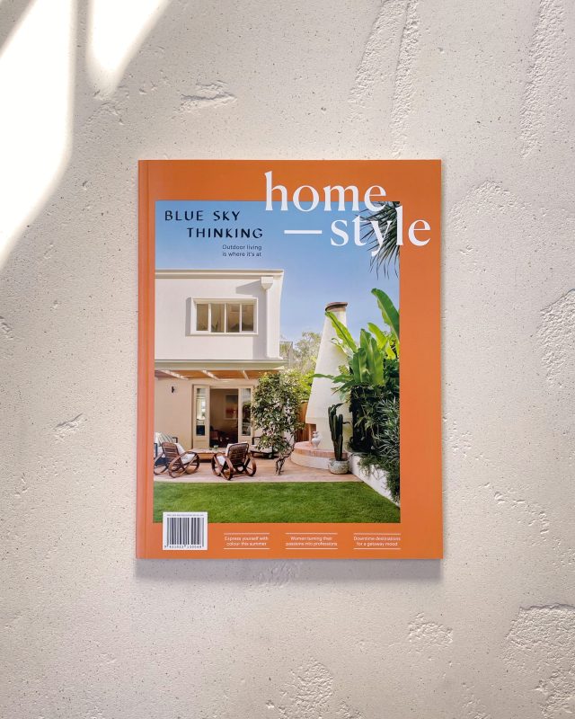 Boulder house, home to Sydney landscape designer anthony wyer features in Homestyle magazine.